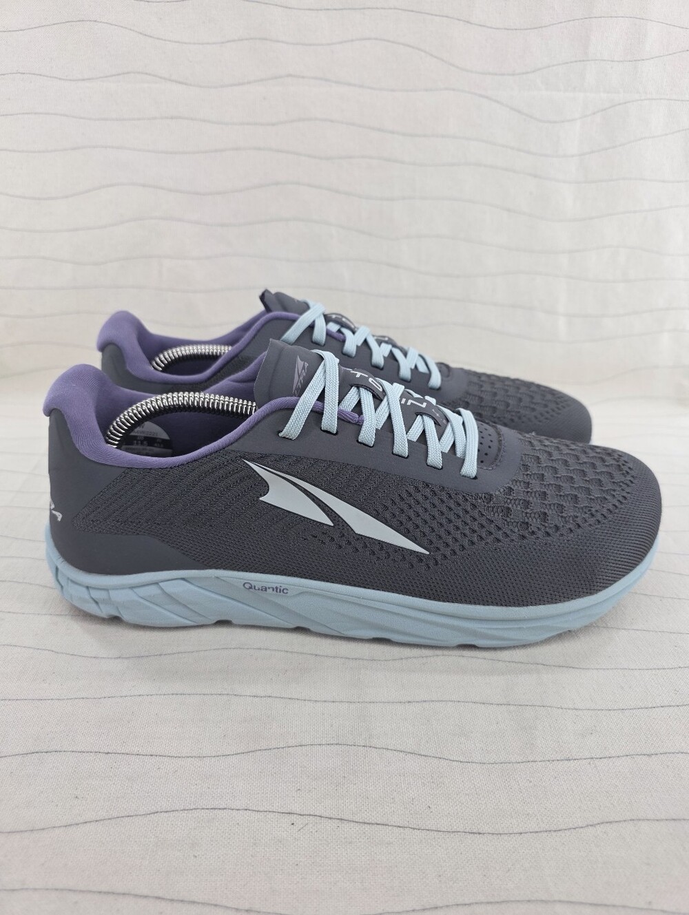 Altra Womens Torin 4.5 Dark Gray Lt Blue Purple Running Sneakers Shoes Size 11.5